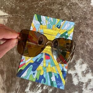 Christian Dior oversized sunglasses